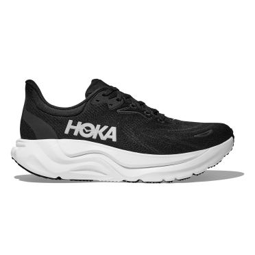 Hoka Arahi 8 hardloopschoenen Black/White dames 