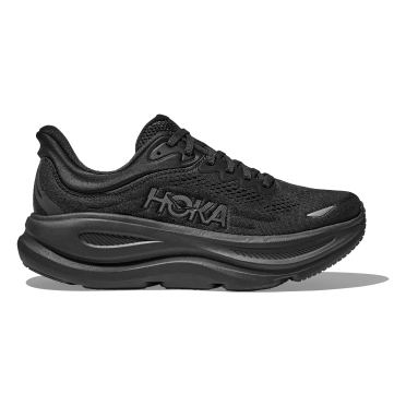 Hoka Bondi 9 WIDE hardloopschoenen Black/Black dames 