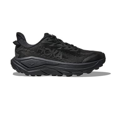 Hoka Challenger 8 GTX hardloopschoenen Black/Carbon dames 