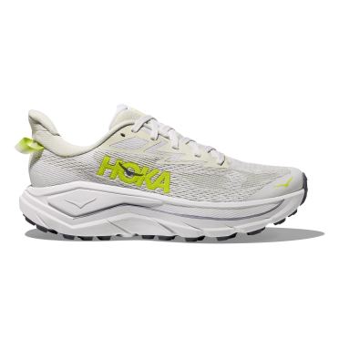 Hoka Challenger ATR 8 hardloopschoenen White/Neon Hoka Citrus dames