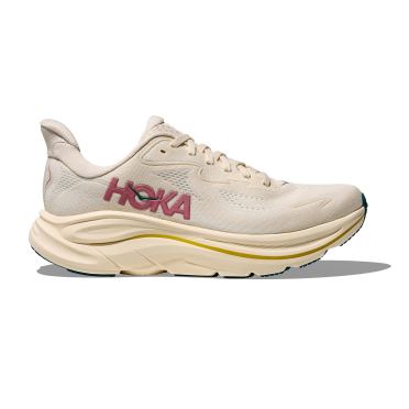Hoka Clifton 10 hardloopschoenen Birch/Alabaster dames 
