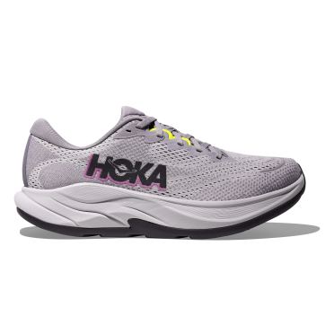 Hoka Rincon 4 hardloopschoenen Grey Skies/Foggy Grey dames