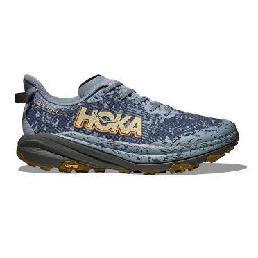 Hoka Speedgoat 6 GTX hardloopschoenen Washed Blue/Asphalt Grey heren 
