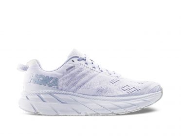 Hoka One One Clifton 6 hardloopschoenen wit heren