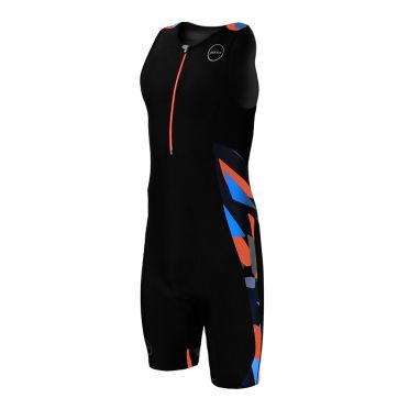 Zone3 Activate plus mouwloos trisuit Midnight camo heren