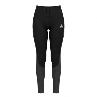 Odlo Run Easy Warm hardloopbroek zwart dames 