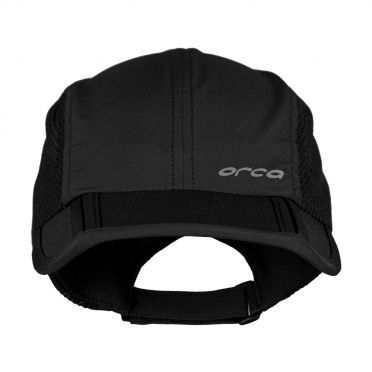 Orca Opvouwbare hardloop pet zwart 