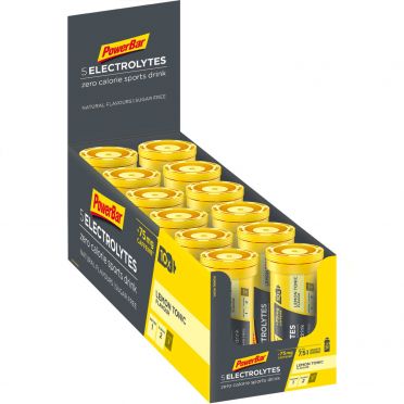Powerbar Electrolyte tabs 12 x 10 tabletten citroen tonic 