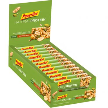 Powerbar Natural protein bar zoute pinda 24 x 40 gram 