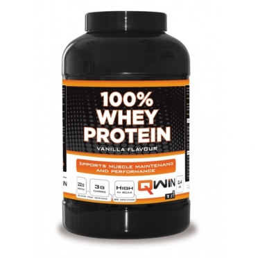 QWIN 100% Whey Protein Chocolade 2400 gram 