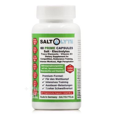 Saltolyte Prime Capsules 60 Caps met Caffeine 