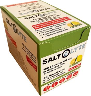 Saltolyte Kauwtabletten Tray citroen 