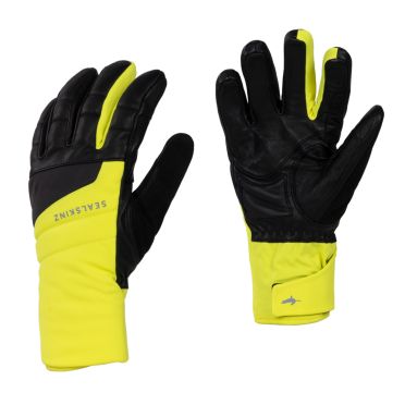 SealSkinz Fring Extreme cold weather Insulated fusion control handschoenen geel/zwart 