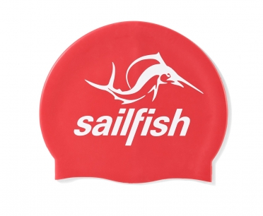 Sailfish Siliconen swimcap rood 
