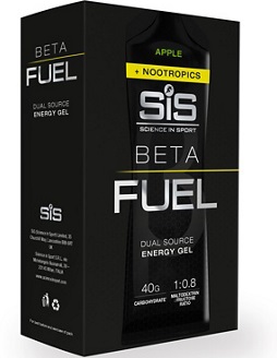 SIS Beta Fuel + Nootropics Appel energiegel 6 stuks  