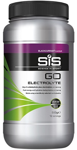 SIS Go Electrolyte sportdrank Zwarte Bes 500g 