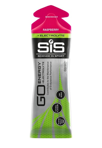 SIS GO Isotonic Energie + Electrolyte Framboos gel 30 stuks 