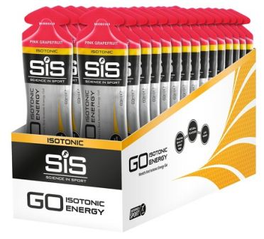 SIS GO Isotonic energiegel Roze Grapefruit 30 stuks 