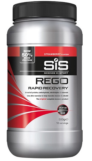 SIS Rego Rapid Recovery Aardbei 500gr 
