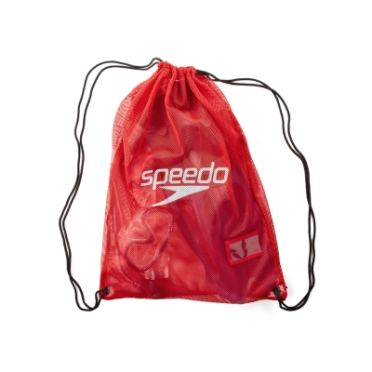 Speedo Equipment Mesh zwemtas rood