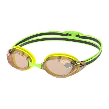 Speedo vanquisher 3.0 mirror zwembril geel 