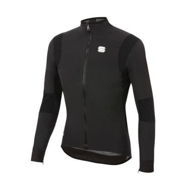 Sportful Aqua Pro fietsjas lange mouw zwart heren 