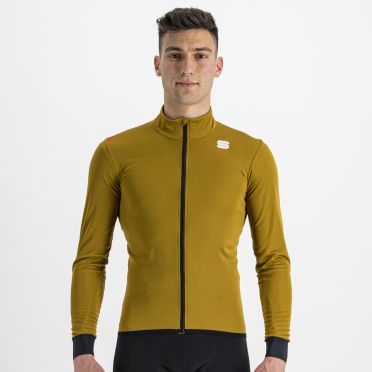 Sportful Fiandre light no rain fietsjack lange mouw bruin heren 