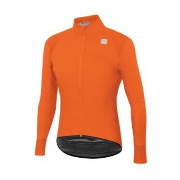 Sportful Hot pack no rain fietsjas lange mouw oranje heren 