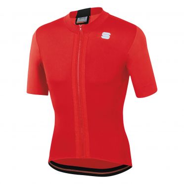 Sportful Strike fietsshirt korte mouwen rood heren 