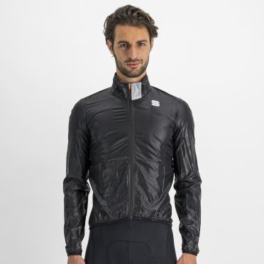 Sportful Hot pack Easylight fietsjack lange mouw zwart heren 