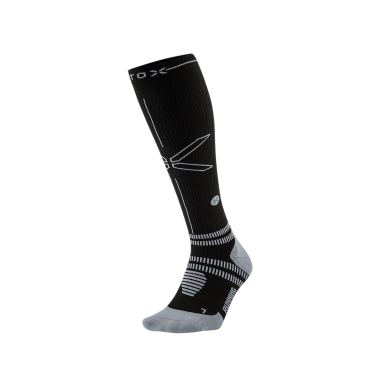 Stox Running Socks zwart/grijs heren 