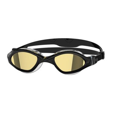 Zoggs Tiger LSR+ Titanium spiegellens zwembril zwart/goud 