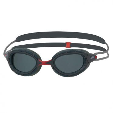 Zoggs Predator polarized zwembril zwart/rood 