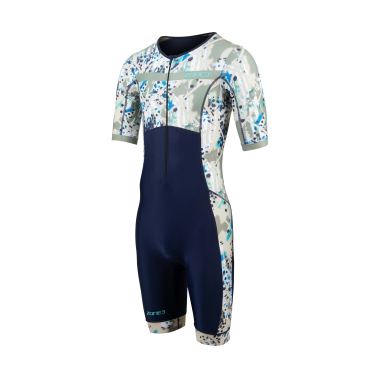 Zone3 Activate plus korte mouw trisuit Sand Storm heren 