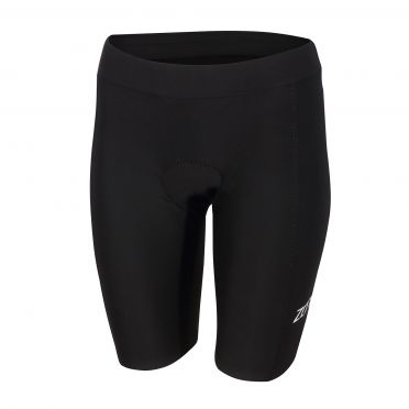 Zone3 Lava long distance tri shorts zwart dames 