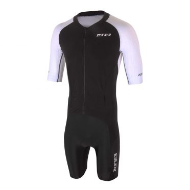 Zone3 Lava long distance FZ aero korte mouw trisuit heren 