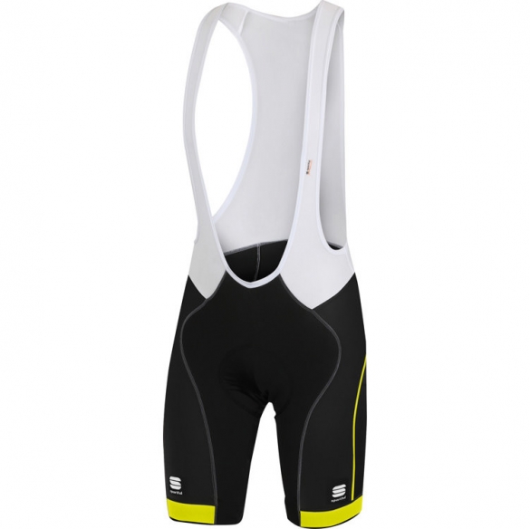 Sportful Giro bibshort zwart/geel heren 1101206-091