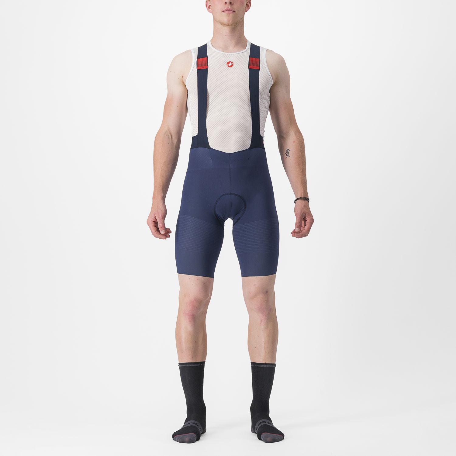 Castelli Premio Black bibshort blauw heren L