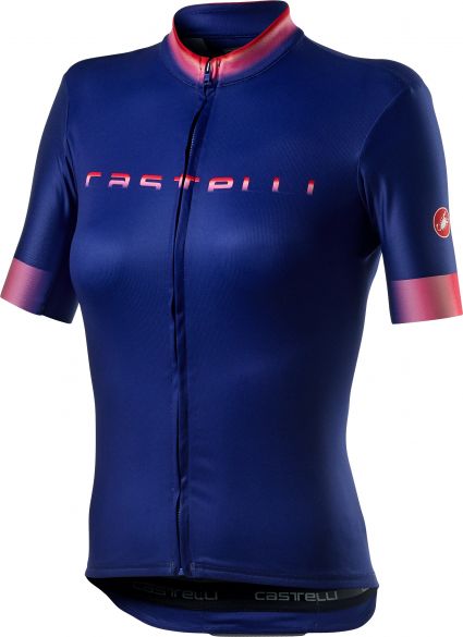 Castelli Gradient fietsshirt blauw dames 21050-965