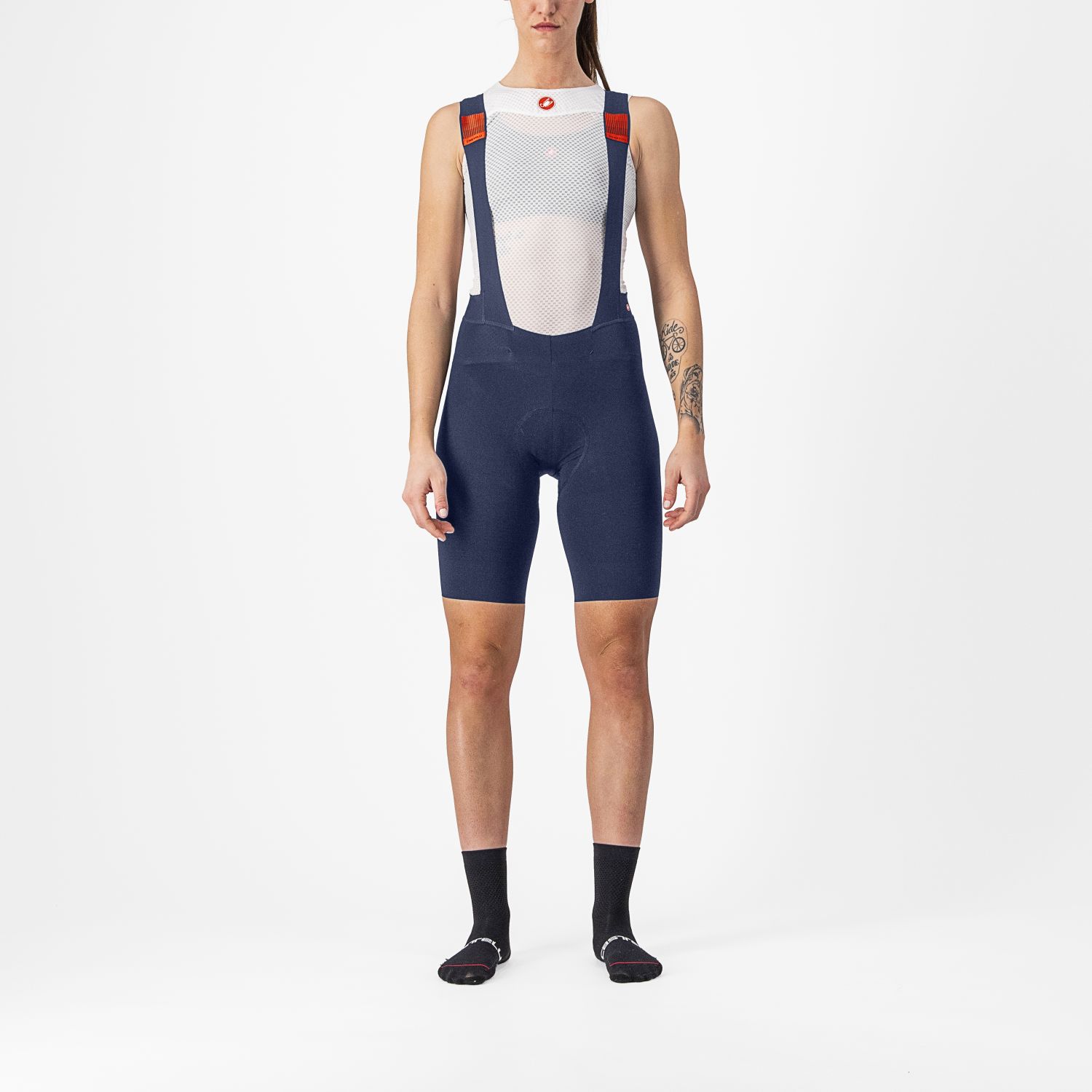 Castelli Premio Black W bibshort donkerblauw dames M