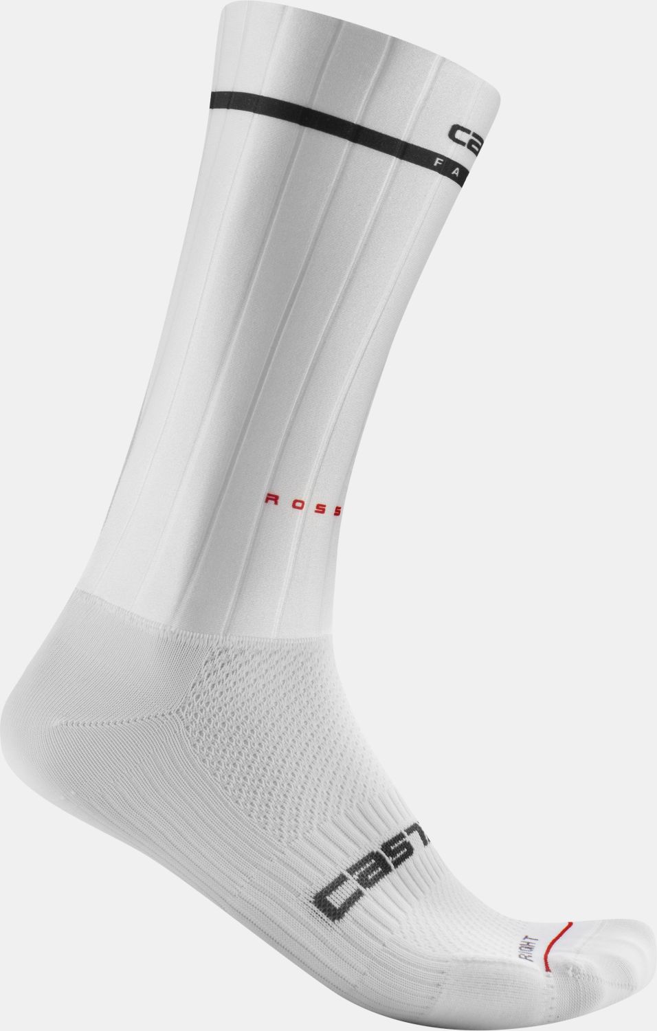 Castelli Fast Feet 2 fietssokken wit heren XXL