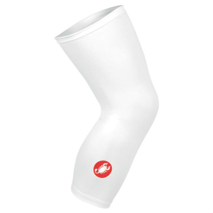 Castelli Lycra kniewarmers wit 8071-001 CA8071-001(2015)
