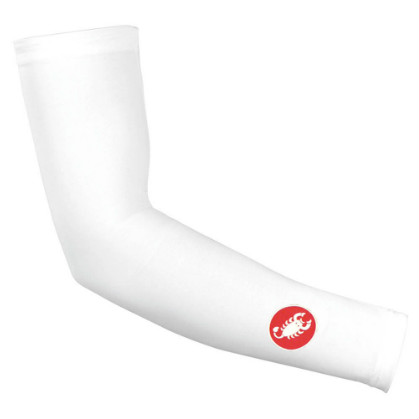 Castelli Lycra armwarmers wit 8072-001 CA8072-001(2015)