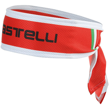 Castelli Headband fiets hoofdband rood 13047-023