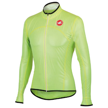 Castelli Sottile due jacket geel-fluo heren 13086-032 CA13086-032(2015)