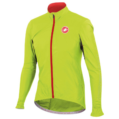 Castelli Velo jacket geel-fluo heren 14026-032 CA14026-032