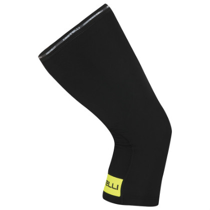 Castelli Thermoflex kneewarmer kniewarmers zwart/geel 14041-321 2015 CA14041-321(2015)