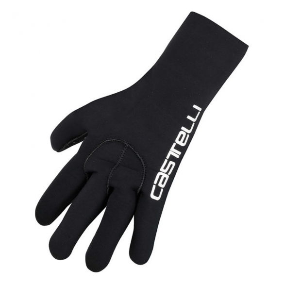 Castelli Diluvio glove zwart/CA text 14536-110 CA14536-110-01