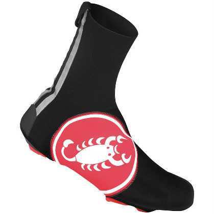 Castelli Diluvio overschoen 16 zwart/rood heren 14538-123 CA14538-123-01