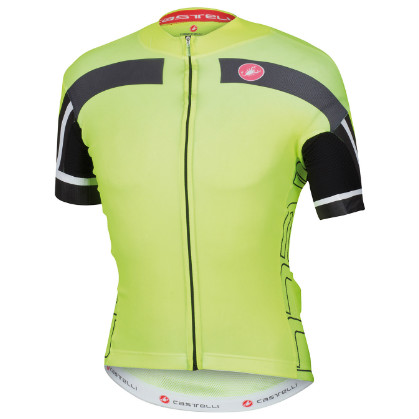 Castelli aero race 4.0 jersey geel heren 15019-032 2015 CA15019-032(2015)